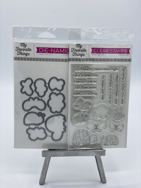 MFT Die-Namics Stanz & Stempel Set - Love Bugs